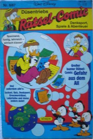 Comic: Nr. 8/87 (Düsentriebs Rätsel-Comic) - 1987 - mge-shop