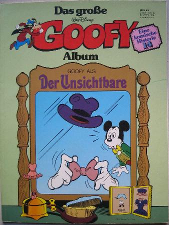 Comic: Der Unsichtbare (grosse Goofy Album, Das) - 1981 - mge-shop