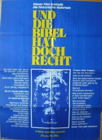 Kinoplakat: Und die Bibel hat doch recht - 1977 - mge-shop