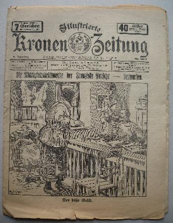 Zeitung / Zeitschrift: Illustrierte Kronen-Zeitung 07.03.1925 (Illustrierte Kronen Zeitung) - 07.03.1925 - mge-shop