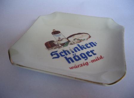 Diverses: Aschenbecher Schinkenhäger - 197? - mge-shop
