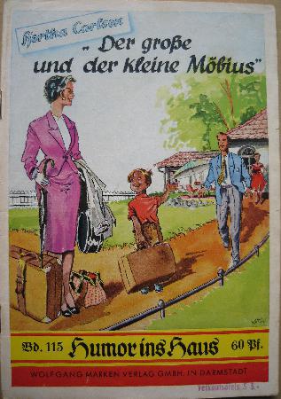 Romanheft: Der große und der kleine Möbius (Humor ins Haus) - 1955 - mge-shop