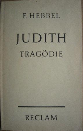 Hebbel Friedrich - Taschenbuch: Judith (Reclam) - 1966 - mge-shop