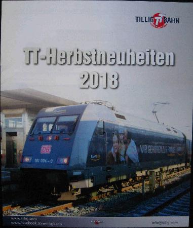 Katalog: TT-Herbstneuheiten 2018 (Tillig Bahn) - 2018 - mge-shop