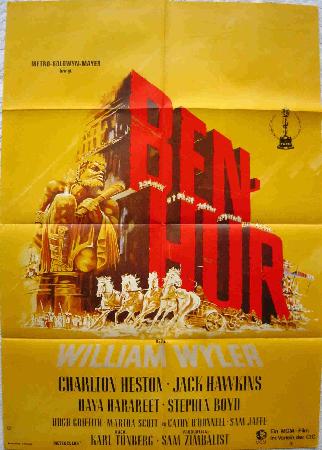 Kinoplakat: Ben Hur - 198? - mge-shop