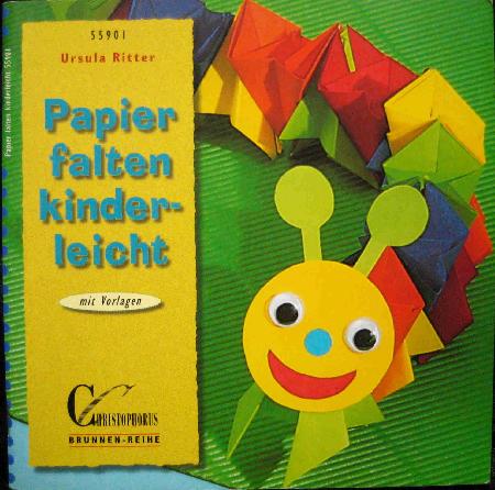 Heft: Papierfalten kinder-leicht (Brunnen-Reihe) - 1997 - mge-shop
