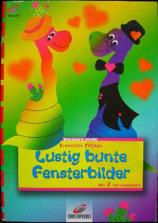 Heft: Lustig bunte Fensterbilder (Brunnen-Reihe) - 2001 - mge-shop