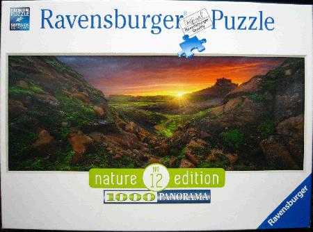 Spiele: Ravensburger Puzzle: Sonne über Island - 2018 - mge-shop
