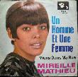 Mathieu Mireille - Single: Un Homme Et Une Femme - 1966 - mge-shop Mathieu Mireille - Single: Un Homme Et Une Femme - 1966 - mge-shop