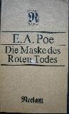 Poe Edgar Allan - Taschenbuch: Die Maske des Todes (Reclam) - 1985 - mge-shop Poe Edgar Allan - Taschenbuch: Die Maske des Todes (Reclam) - 1985 - mge-shop
