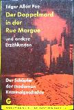 Poe Edgar Allan - Taschenbuch: Der Doppelmord in der Rue Morgue - 1966 - mge-shop Poe Edgar Allan - Taschenbuch: Der Doppelmord in der Rue Morgue - 1966 - mge-shop